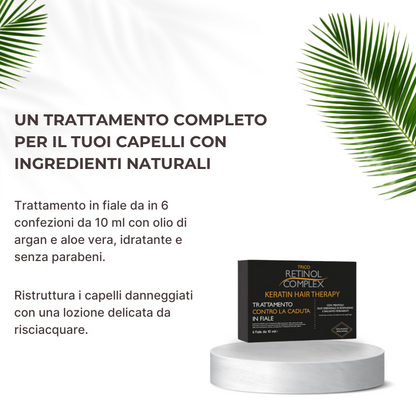 Trattamento ristrutturante Capelli Rovinati