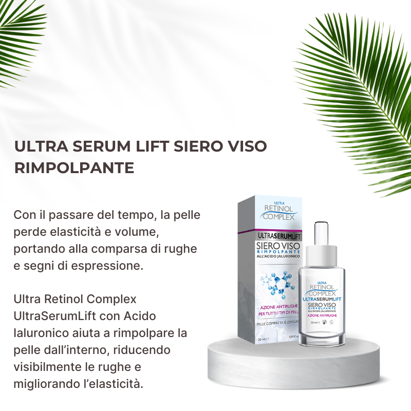 Ultra Retinol Complex - Ultra Serum Lift Siero Viso Rimpolpante